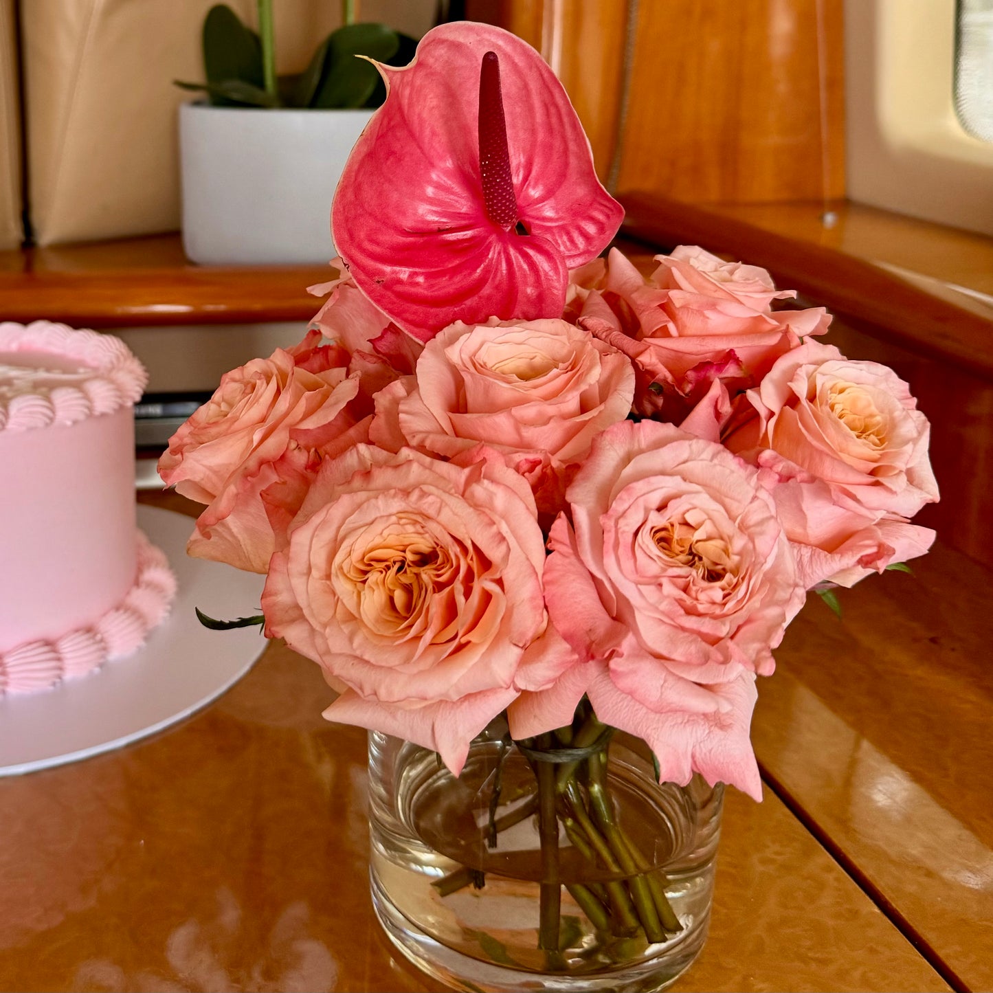 Flowers in all vase