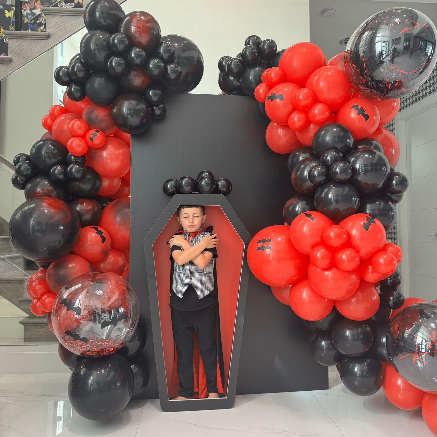 Halloween set up