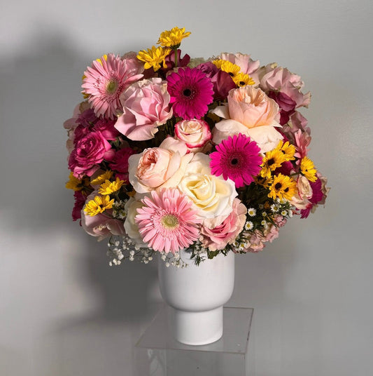 Mixed Flower Vase