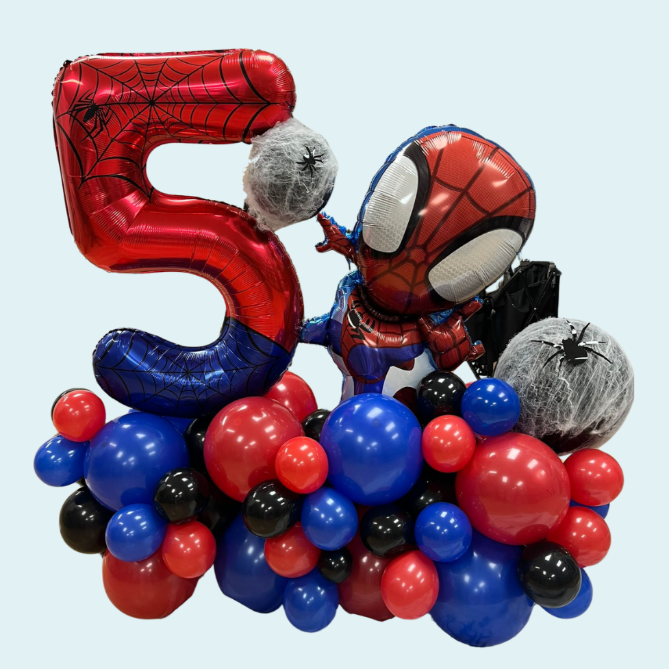 Spider Birthday Cluster