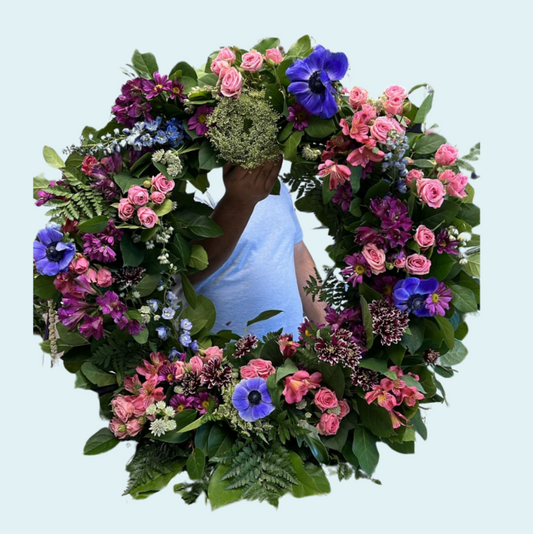 Floral Wreath Garland