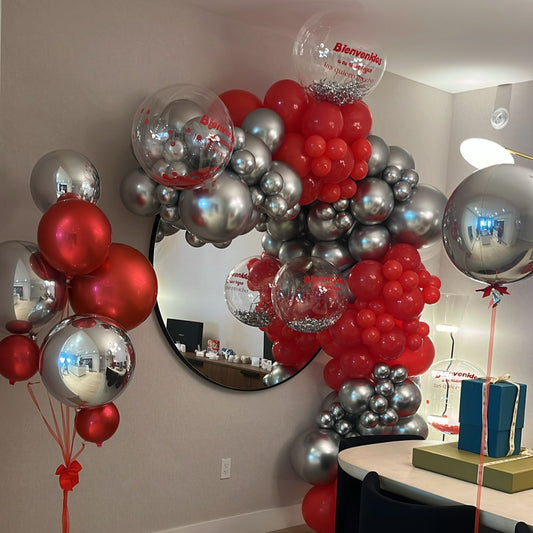 Bienvenidos Combo (Flowers + Balloons)