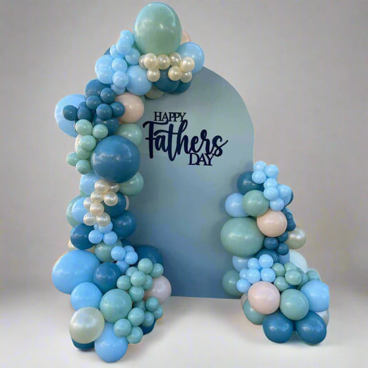 Backdrop and Balloons