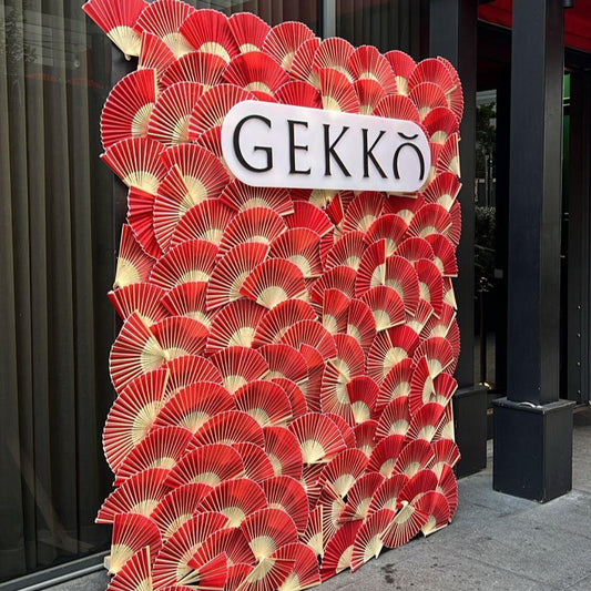 Fan Backdrop Rental (Sign not Included)