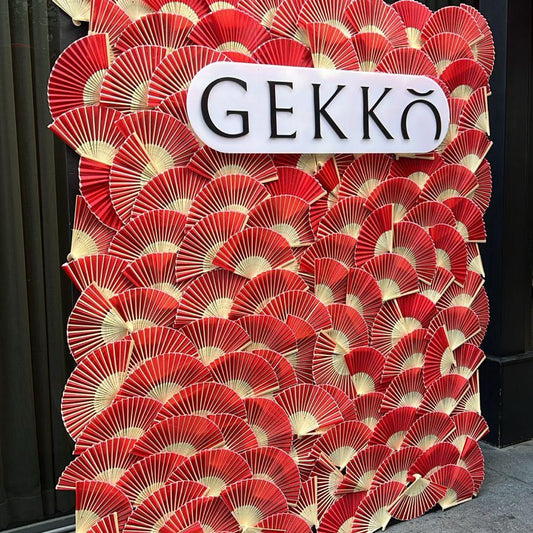 Fan Backdrop Rental (Sign not Included)