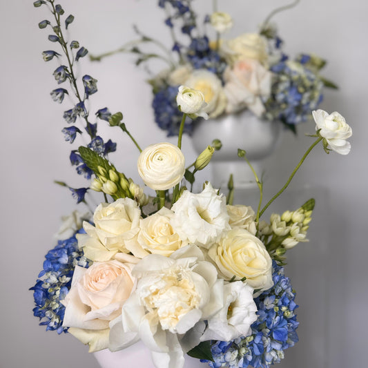 Medium Vase with Florals