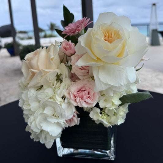 Spring Love Glass Cube