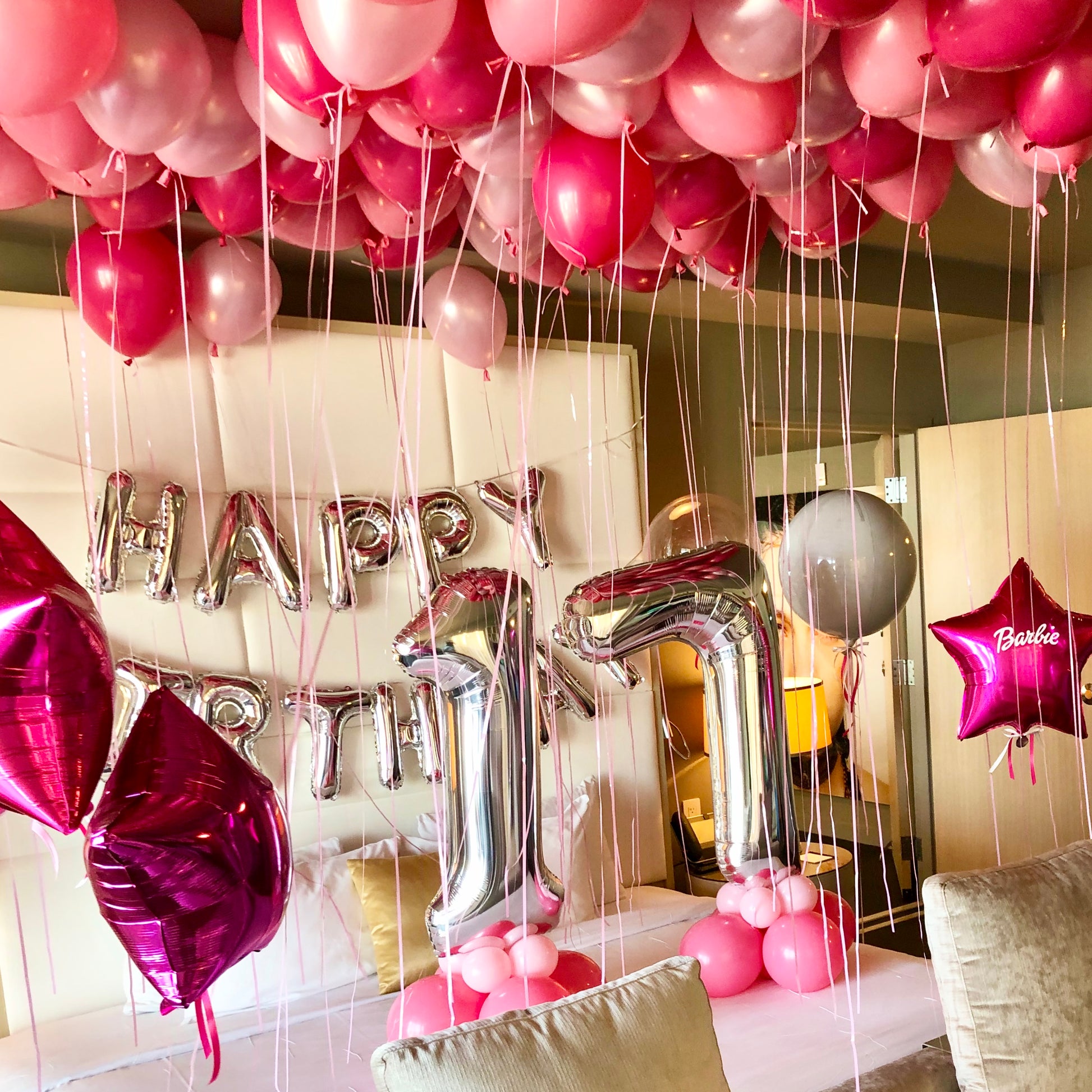 helium balloon decortaion package miami