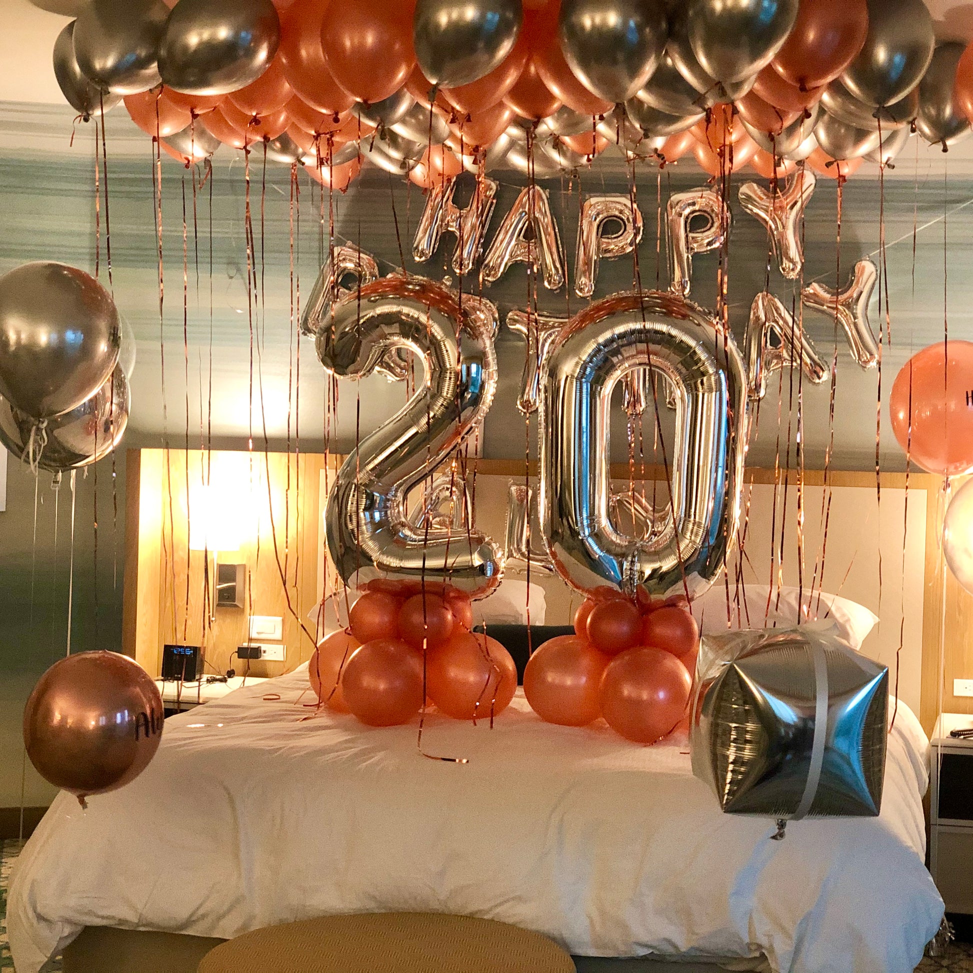 same day helium balloons decoation packages miami
