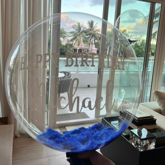 Clear Glass Balloon (Add On)