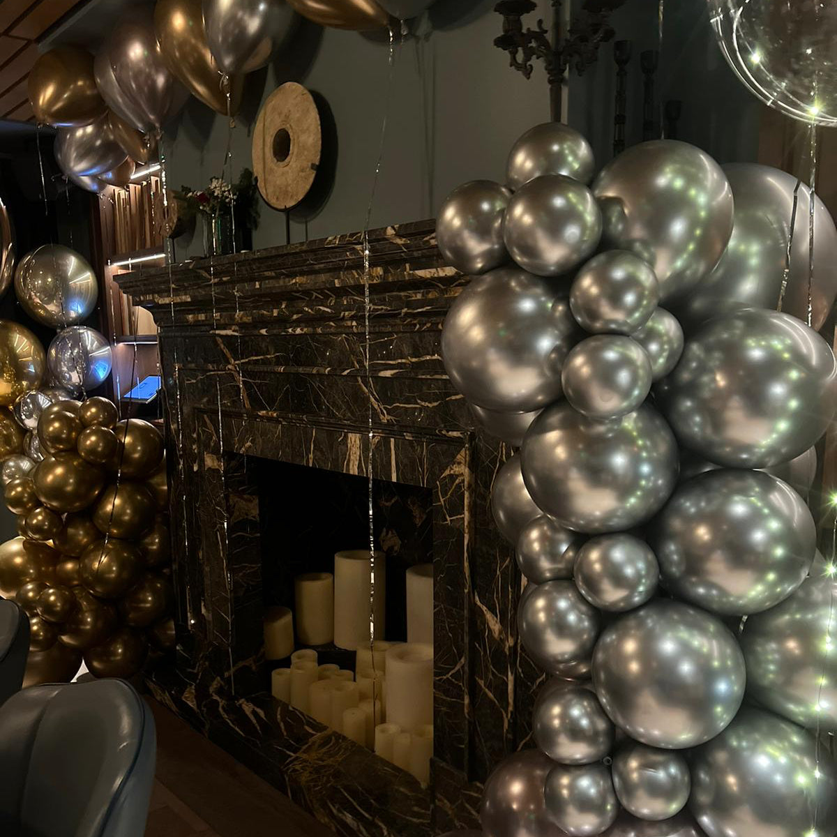 New Years/ Holidays Balloon Garland/ Arch By the Foot