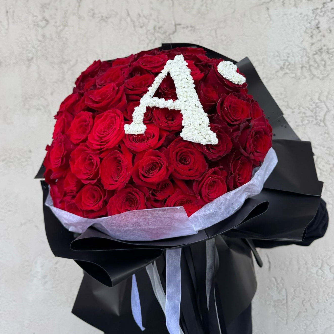 Initial Rose Bouquet