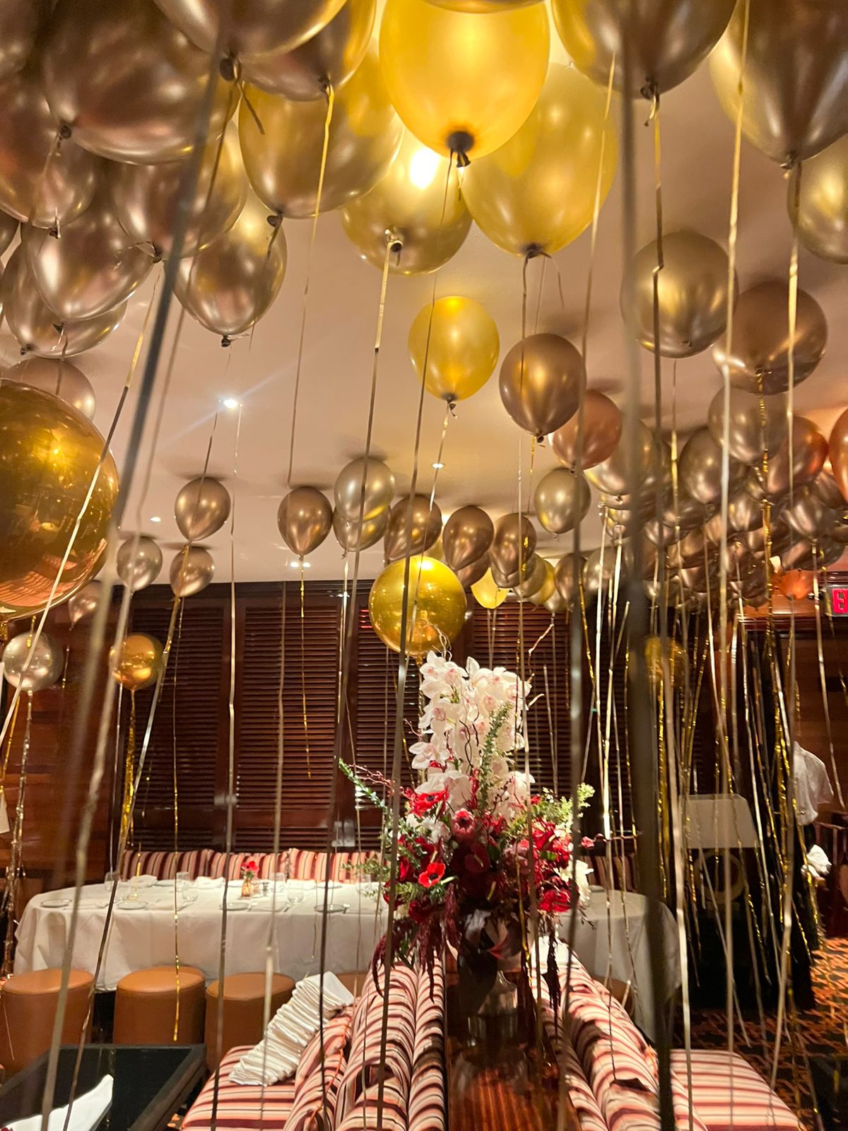 New Years Eve Latex Ceiling Balloons