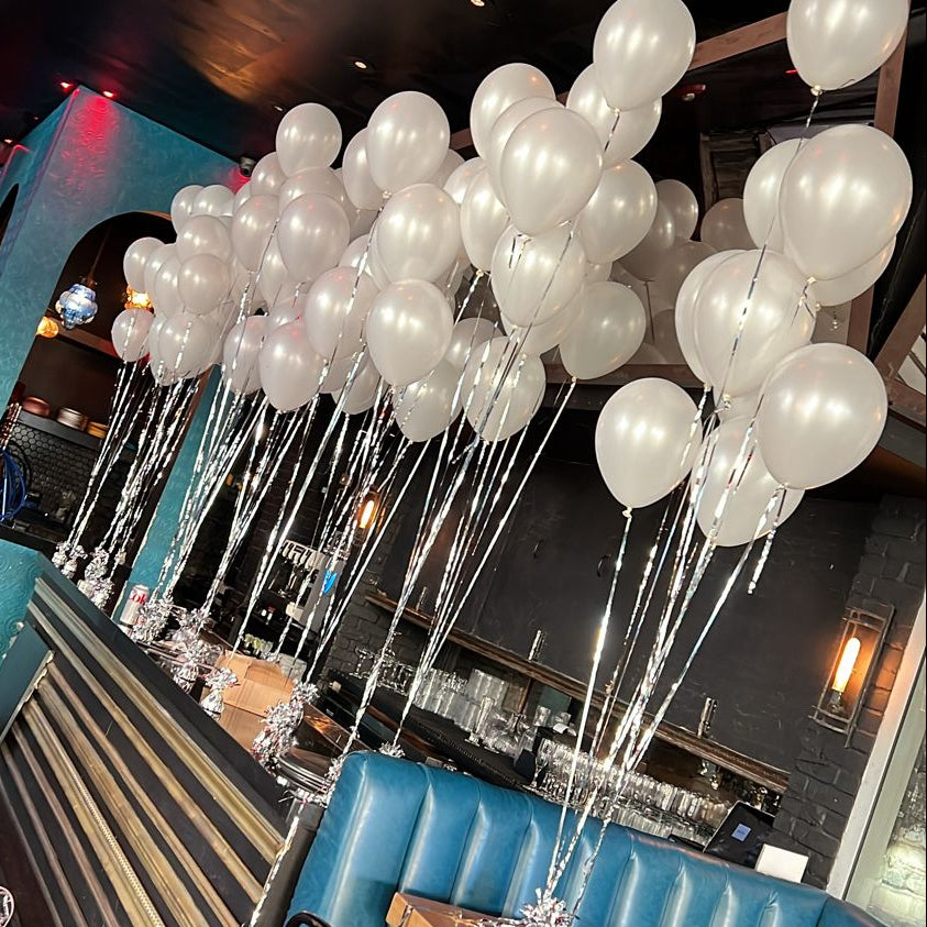 New Years Eve Latex Ceiling Balloons