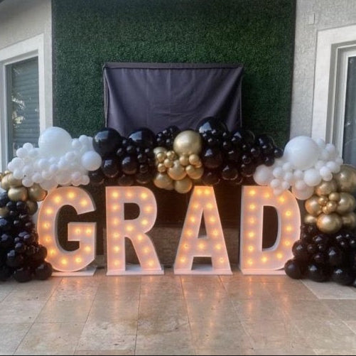 GRAD Marquee & Balloons Rental