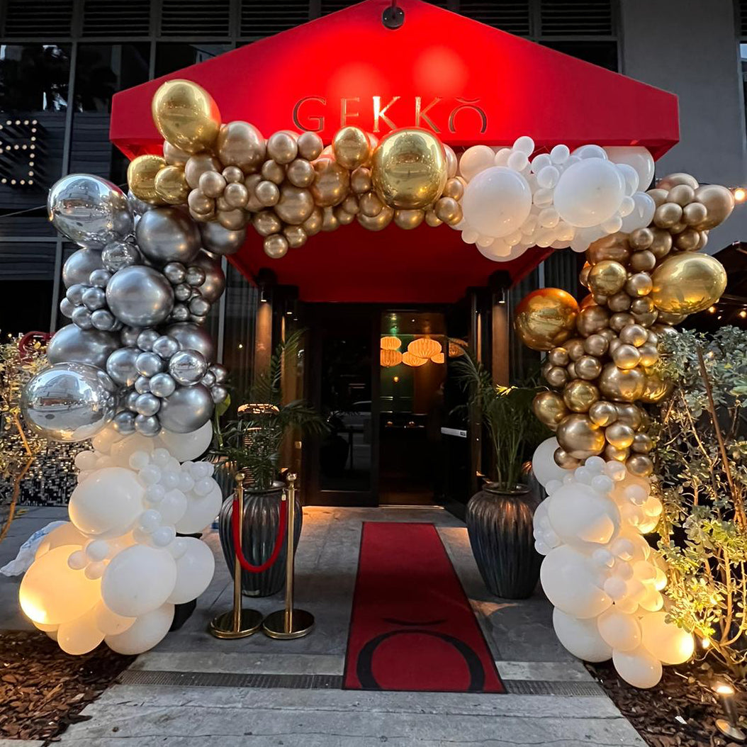 New Years/ Holidays Balloon Garland/ Arch By the Foot