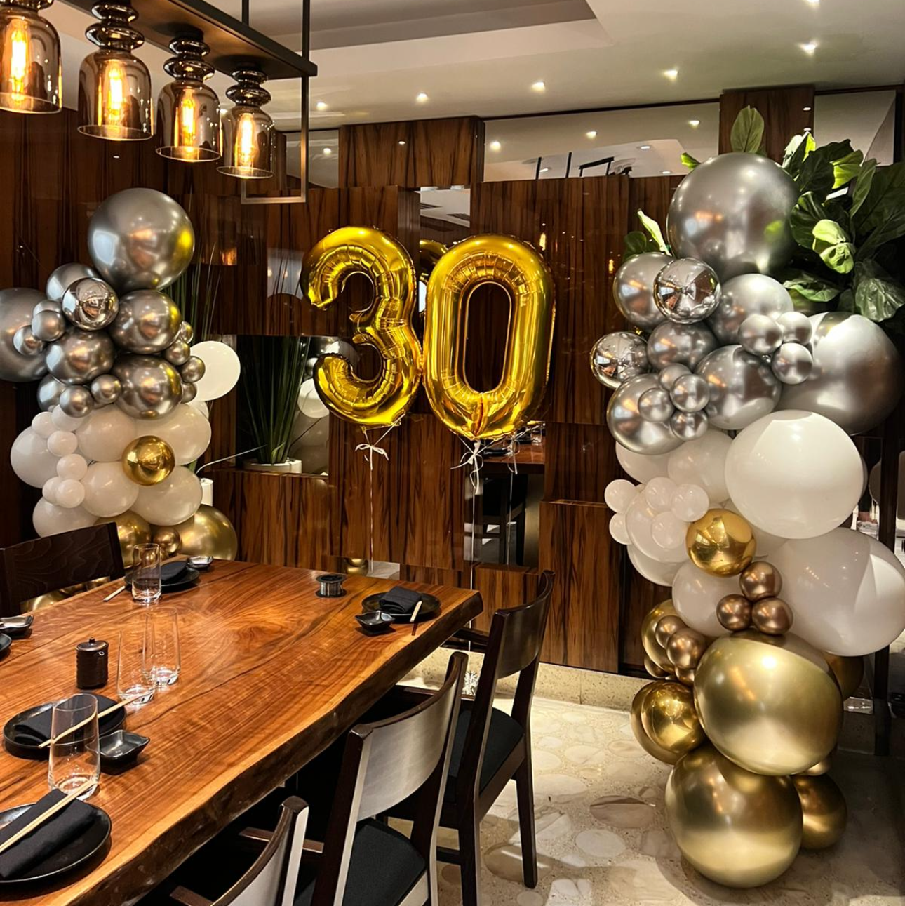 Mini Grab & Go Balloon Garland (PER FOOT)