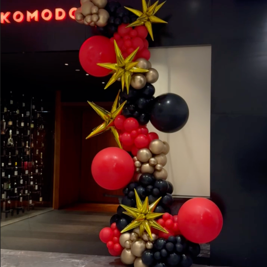 New Years Eve/ Holiday Balloon Column