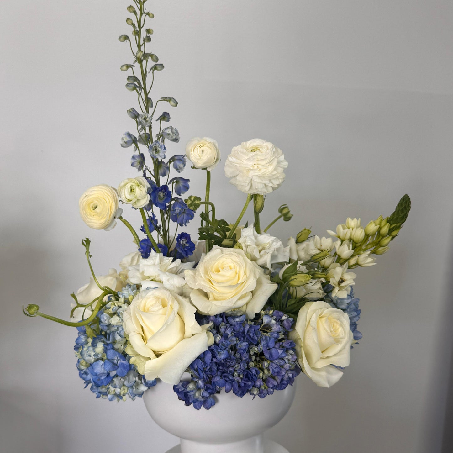Medium Vase with Florals