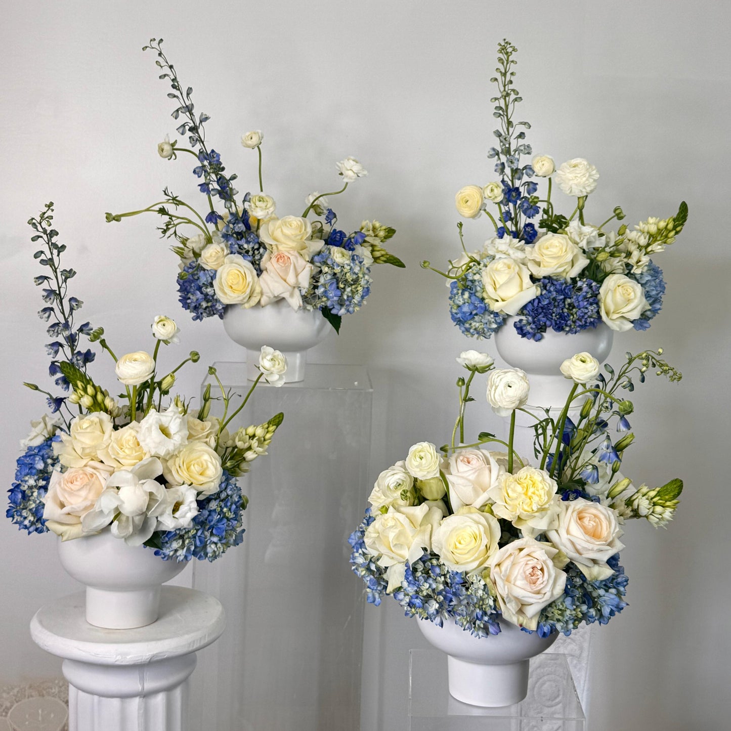 Medium Vase with Florals