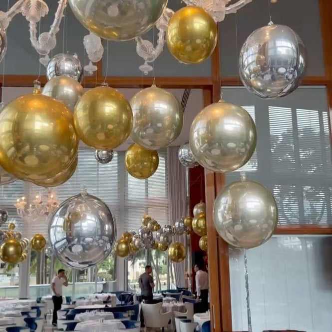 New Years/ Holiday Ceiling Foil Orbz