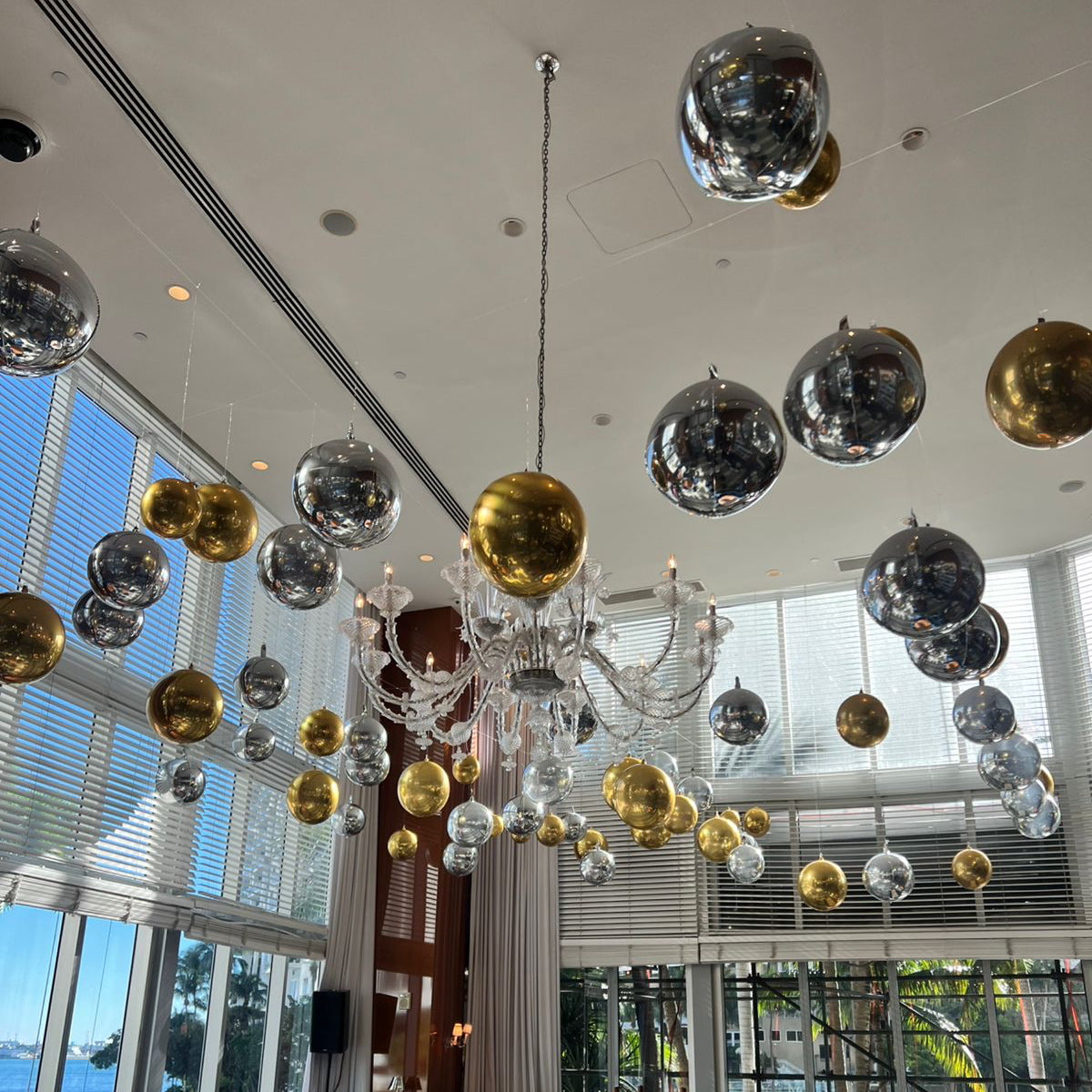 New Years/ Holiday Ceiling Foil Orbz