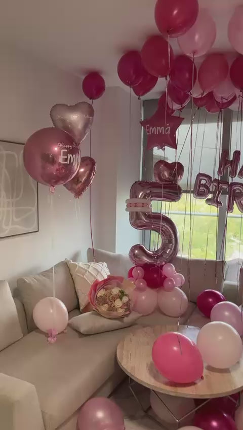 Celebration Package + Medium size flower box