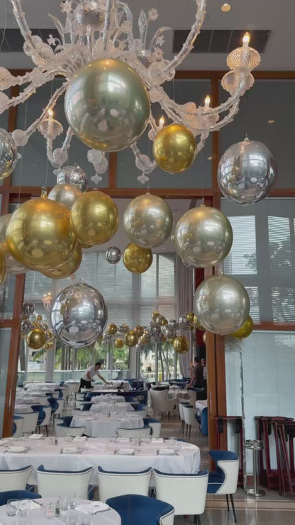 New Years/ Holiday Ceiling Foil Orbz