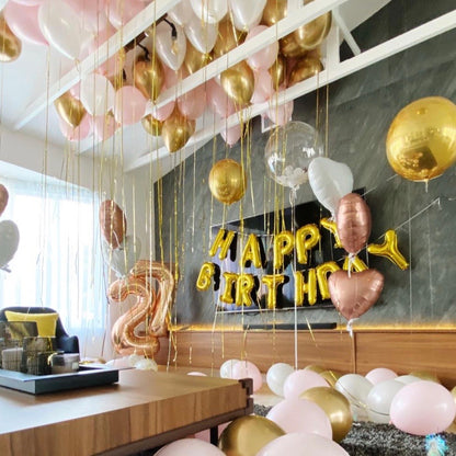 helium balloons decoration set up in miami same day delivery discounted price