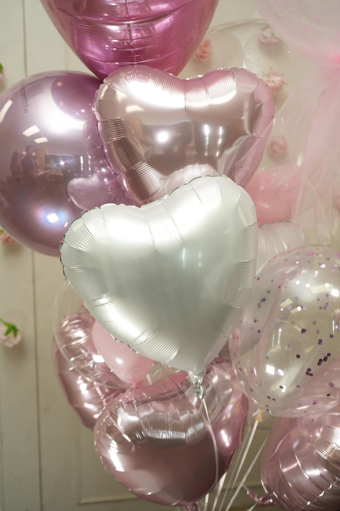 Love in a Bubble Helium Balloon Bouquet
